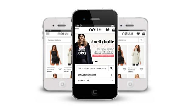 Nelly.com lanserar ny mobilsida