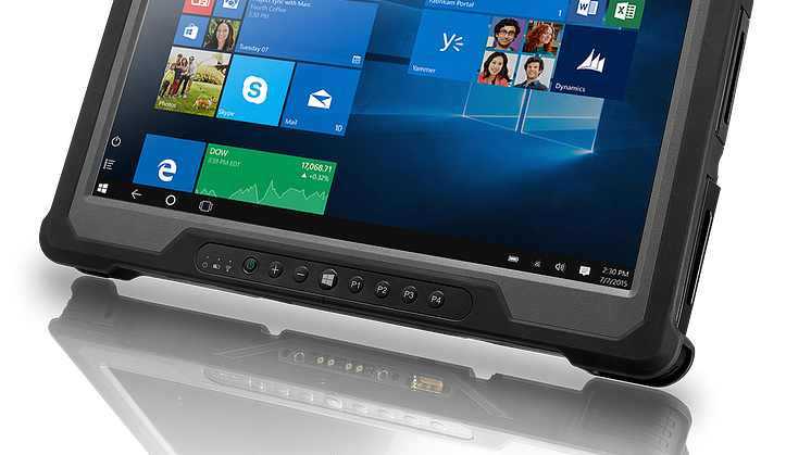 Alle Daten auf einen Blick: das leistungsstarke Getac A140 macht es möglich                Bild: Getac  