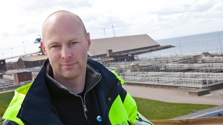 Vardag på reningsverket - möt Andreas som är drifttekniker på Öresundsverket i Helsingborg
