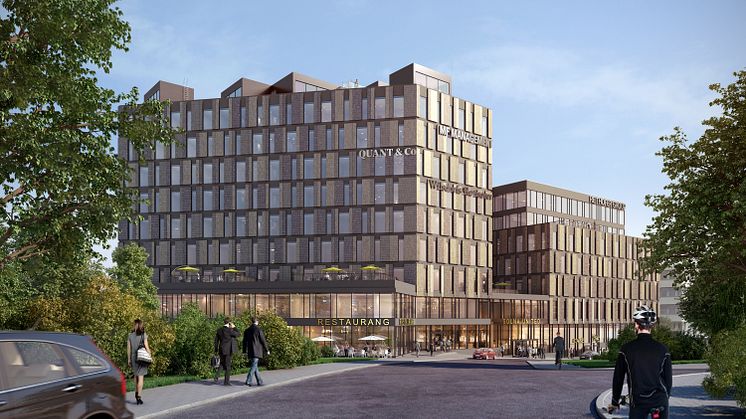 AGA flyttar till Solna United i Arenastaden (Bild: Skanska)