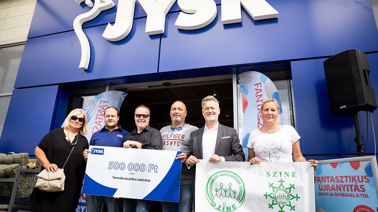 CSR támogatás JYSK