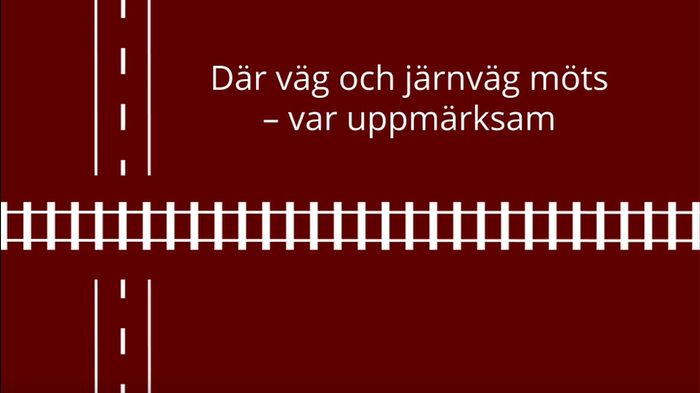Den 15 juni uppmärksammas den internationella plankorsningsdagen, då över 50 länder går ut med samma budskap – Spåren är till för tågen! 