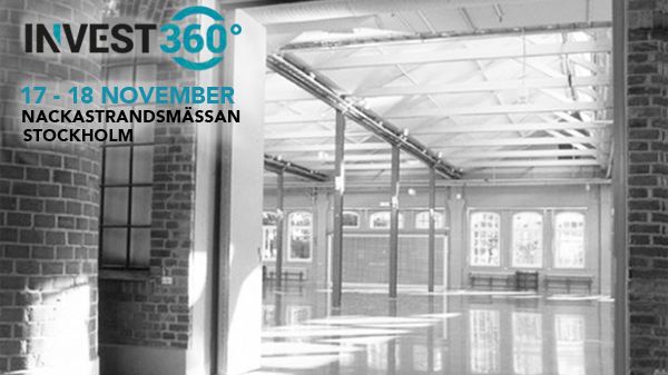 Missa inte höstens hetaste investerings happening den 17-18 november i Stockholm!