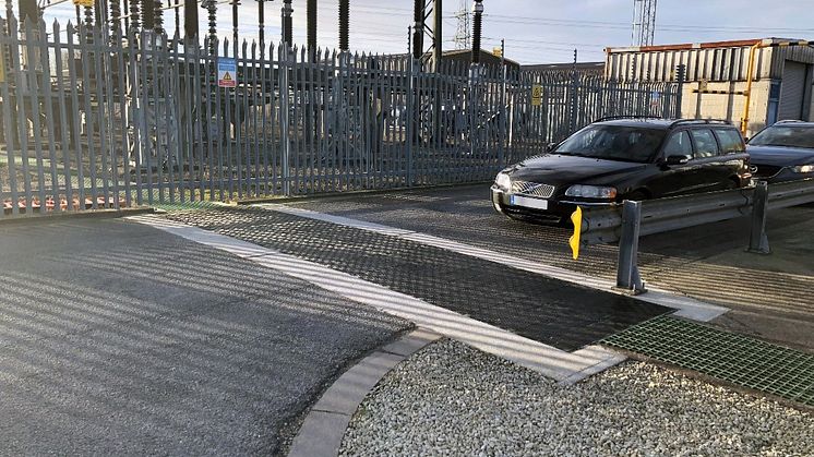 Bespoke D400 Fibrelite composite covers installed at UK power station