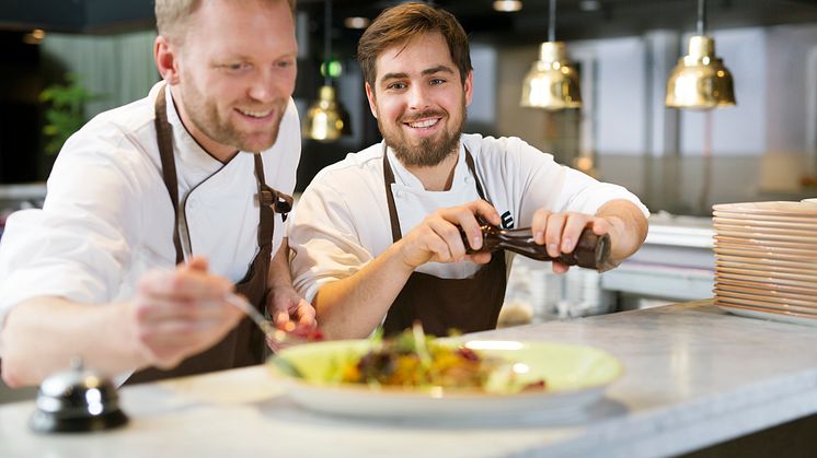 Thomas Östberg, köksmästare på Restaurang SQ på Elite Hotels Marina Tower