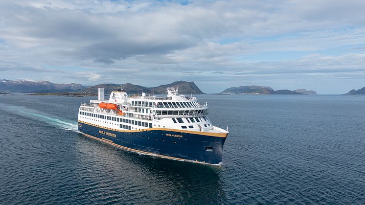 Havila Castor at sea