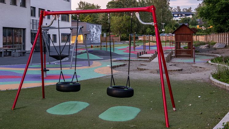Huskestativ med fallunderlag