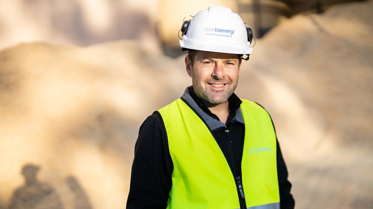 Nicklas Eld, regionchef Solör Bioenergi Väst