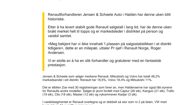 RENAULT NR 1 I HALDEN