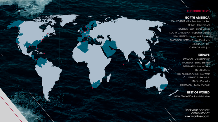 Document - Cox  Powertrain - Global distribution map