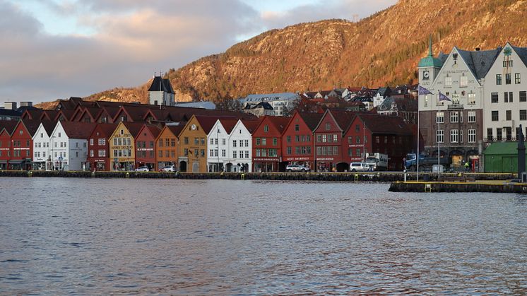 Bergen ved sjøen