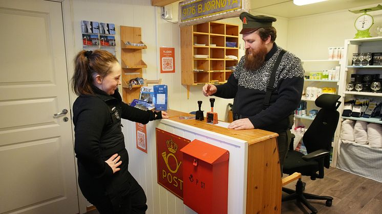 Postkontoret på Bjørnøya