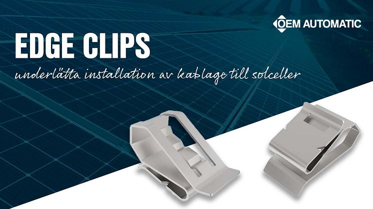  Edge Clips | Partex | OEM Automatic