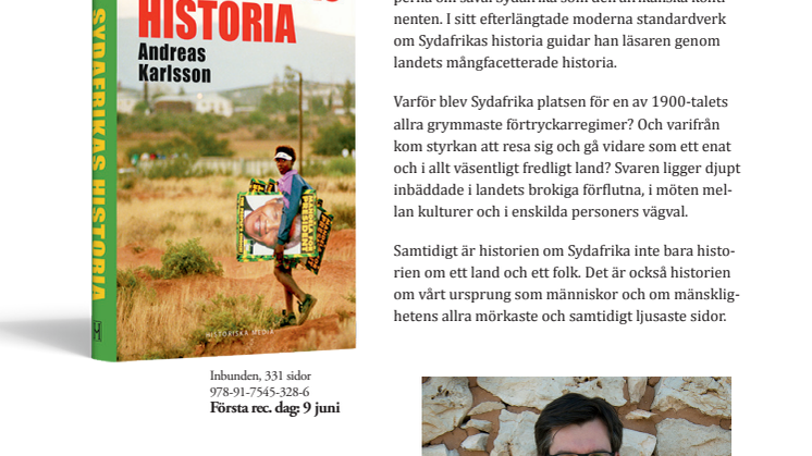 Det första moderna standardverket om  Sydafrikas historia på svenska 