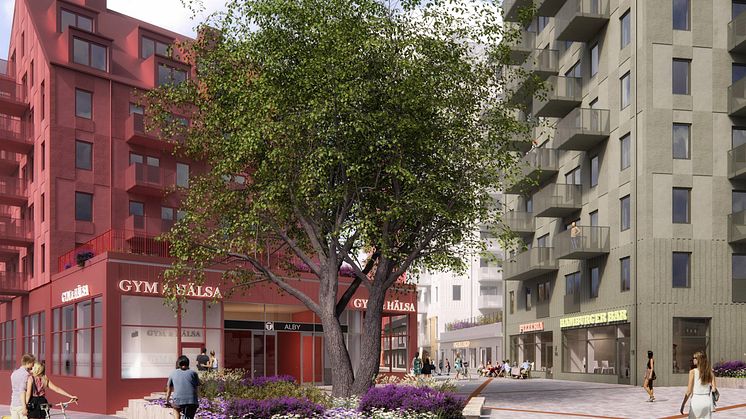 Titania hyr ut till Puls & Träning i Alby, Botkyrka
