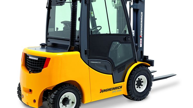 Jungheinrich med ny hydrostatisk dieseltruck