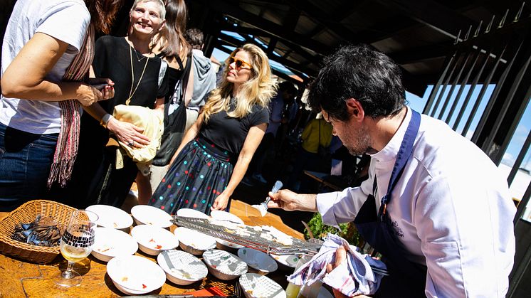 Fra skalldyrarrangementet Wild Seafood Bunch i Bilbao i 2018