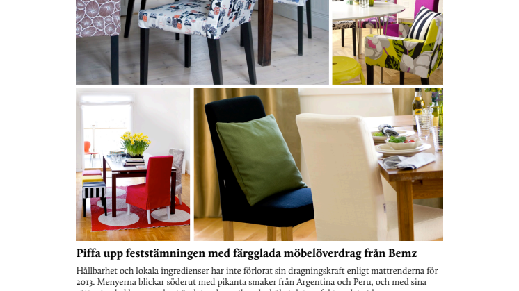 Bjud på en färgsprakande fest med sydamerikanska förtecken – Tips från Bemz