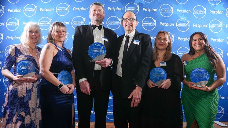 PetPlan - 2024 Veterinary Awards - Winners Group Shot