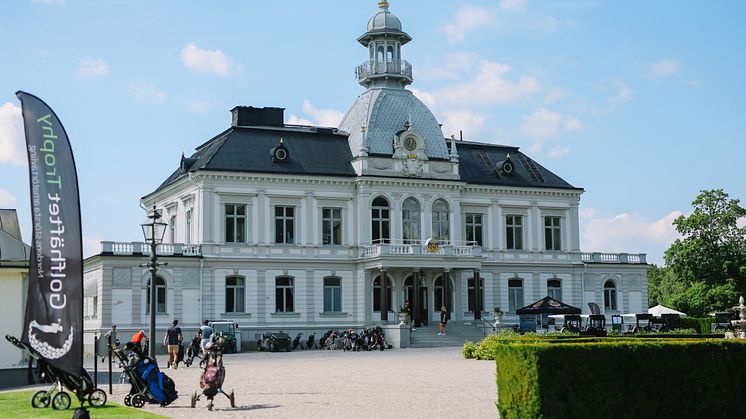 Finaldags i Golfhäftet Trophy, på Bro Hof Slott GC