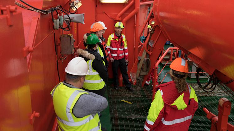 Four young people have started on the Fulton-project. 