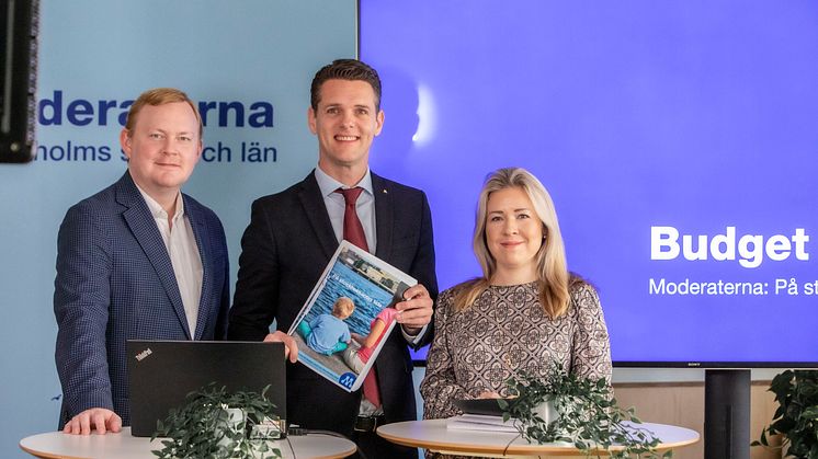 Moderaterna i Stockholms stadshus förslag till budget för 2024