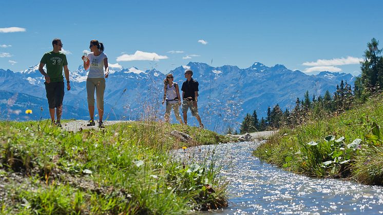 Bisse du Tsittoret in Crans-Montana