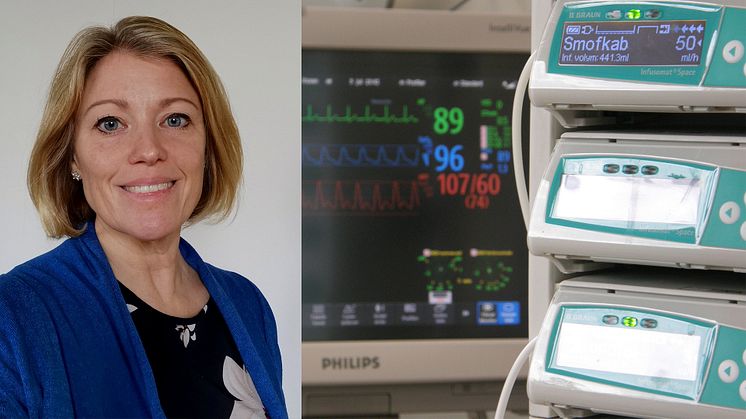 Intensivvårdssjuksköterskan Mia Hylén har i sin doktorsavhandling forskat om smärtskattning på IVA.