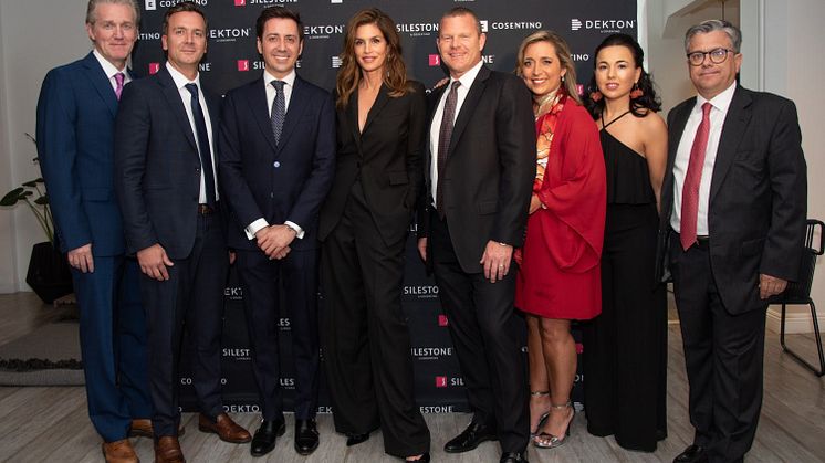 Matt-Thursto-Massimo-Ballucchi-Eduardo-Cosentino-Cindy-Crawford-Brandon-Calvo-Patty-Dominguez-Isabel-Martinez-Cosentino-Rosado-Santiago-Cosentino-lr