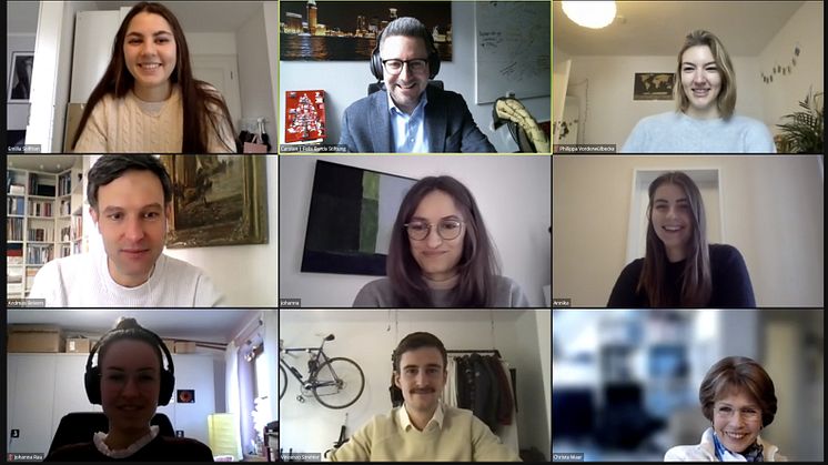 Screenshot: HS Fresenius und Felix Burda Stiftung