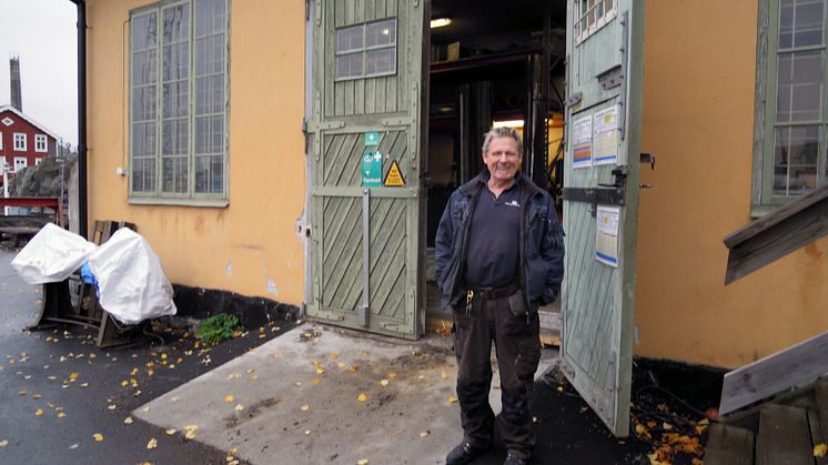 Briggen Tre Kronors nya smedja
