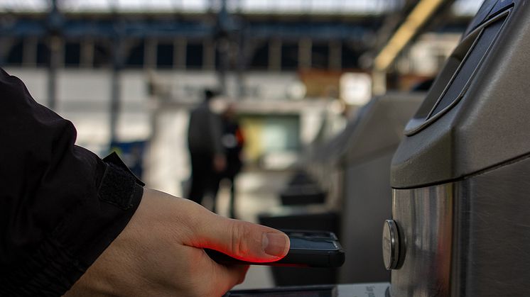 eTicket barcode readers at Brighton