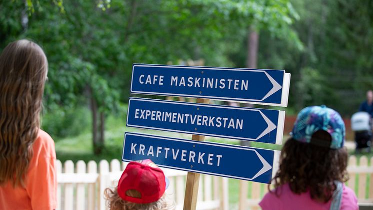 vy sommar vid Umeå Energicentrum foto Peter Timsäter