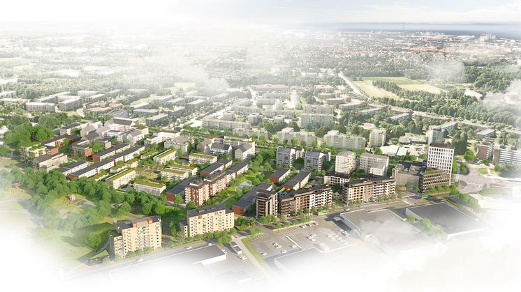 Skiss Jaenecke arkitekter