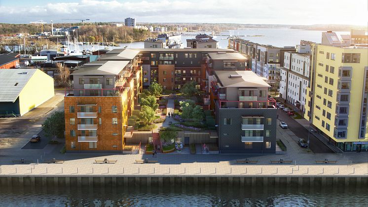 Säljstart för Brf Slätpricken – 90 lägenheter på attraktiva Lillåudden