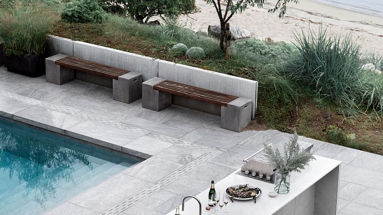 Ballingslöv Outdoor kitchen-Dekton Albarium (2)