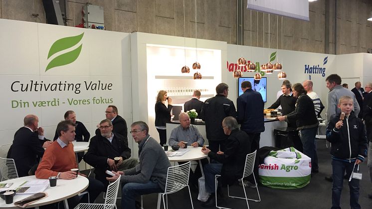 Fire selskaber og masser af ekspertise på Danish Agro koncernens stand på NutriFair