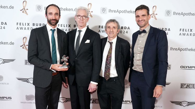 Felix Burda Award 2024: Preisträger "Medizin & Wissenschaft"