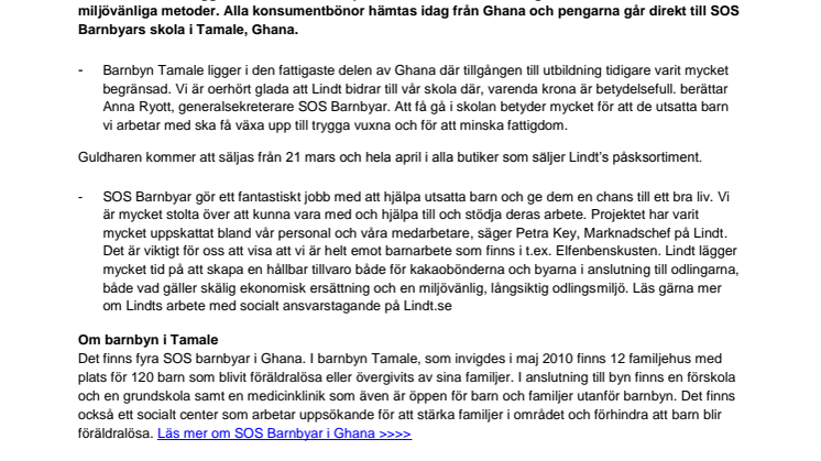 Påskharen som både är god och gör gott