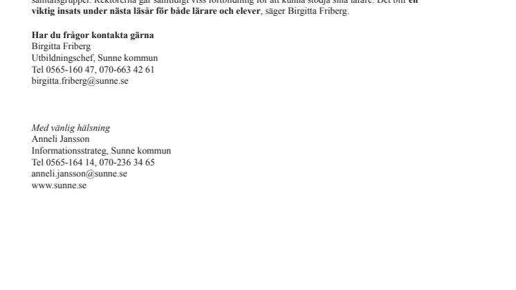 Sunne vill bli bäst i Värmland på matematik