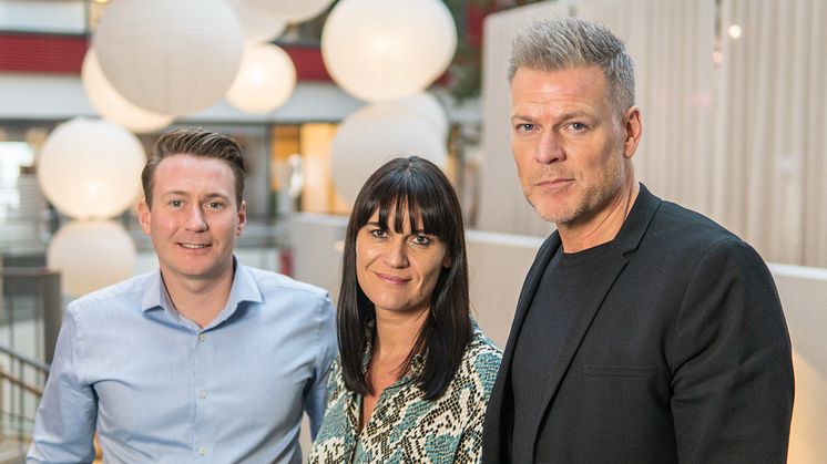 Carl Lundgren, Jayne Reah och Mattias Behrer