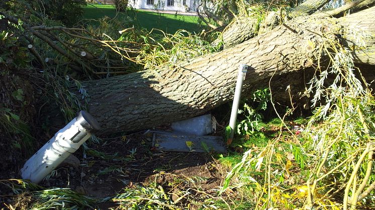 Strömmen tillbaks överallt