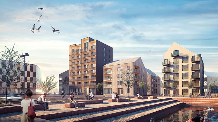 99 nya hyresrätter på Öster Mälarstrand