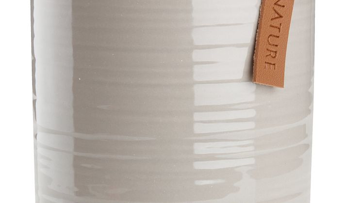 Bloempot ODDVAR Ø12xH14 beige (6 euro)