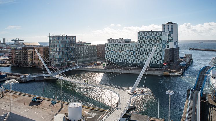 Varvsbron invigdes 30 september 2021. Foto Lotta Wittinger.