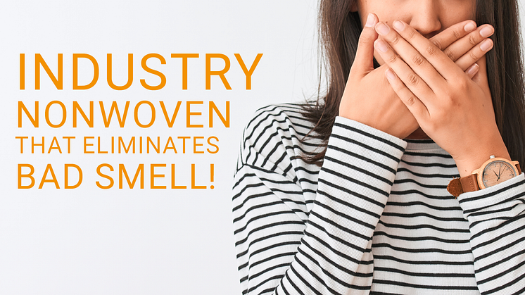 Industry nonwoven that eliminates bad smell!