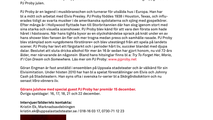 PJ PROBY LANDAR IKVÄLL