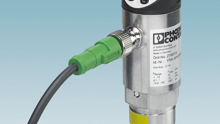Pressure sensors with IO-Link: reliable measured value acquisition