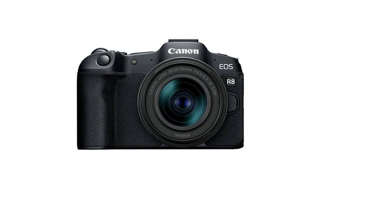 Canon EOS R8_Front_RF25-50mm
