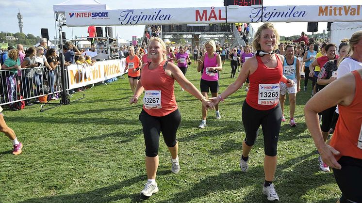 Den 5 september, 13.00  går startskottet för Tjejmilen 